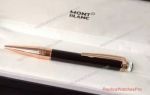 Mont Blanc Copy Pen StarWalker Urban Black & Rose Gold Clip Ballpoint Pen